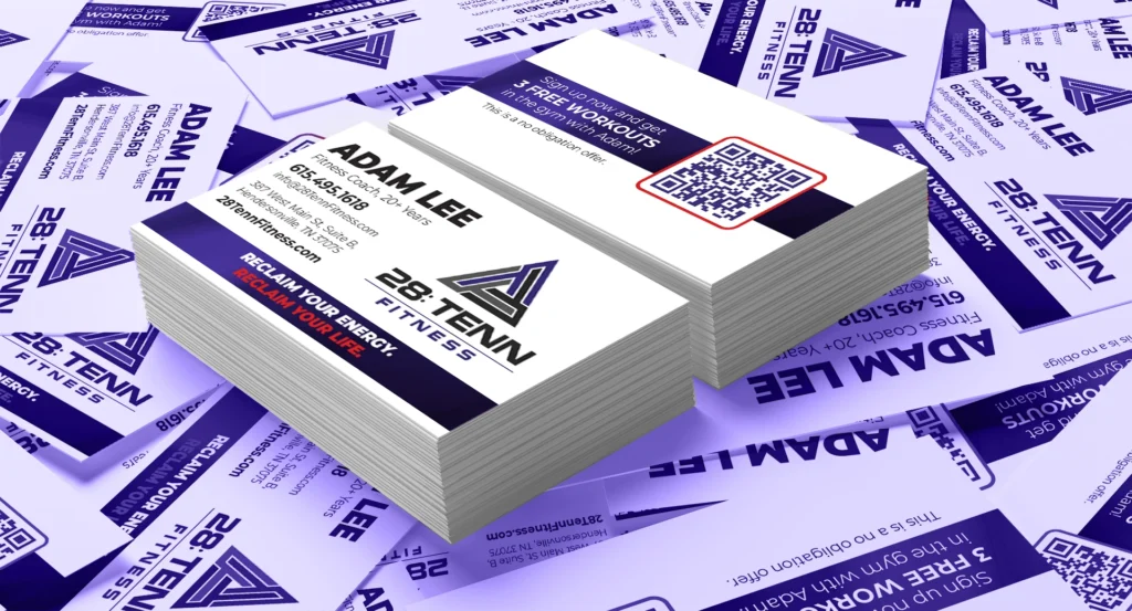 Business Card Design Personal Trainer