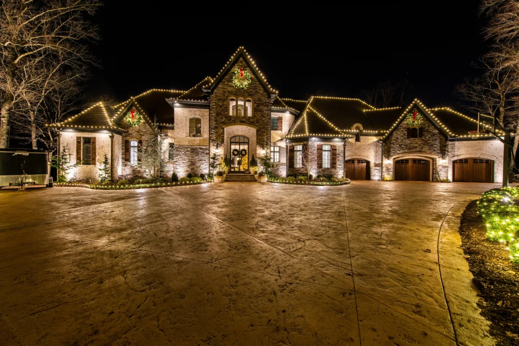 Northstar Illuminations Christmas Lights on House