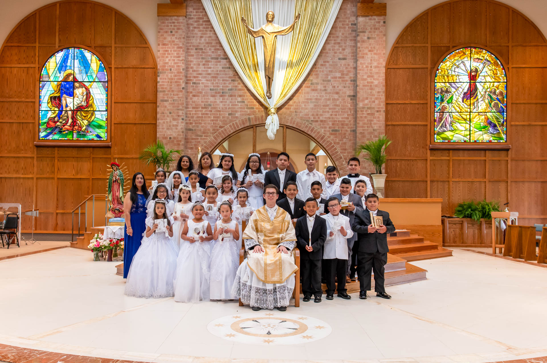 First Holy Communion Hispanic Community Our Lady of the Lake