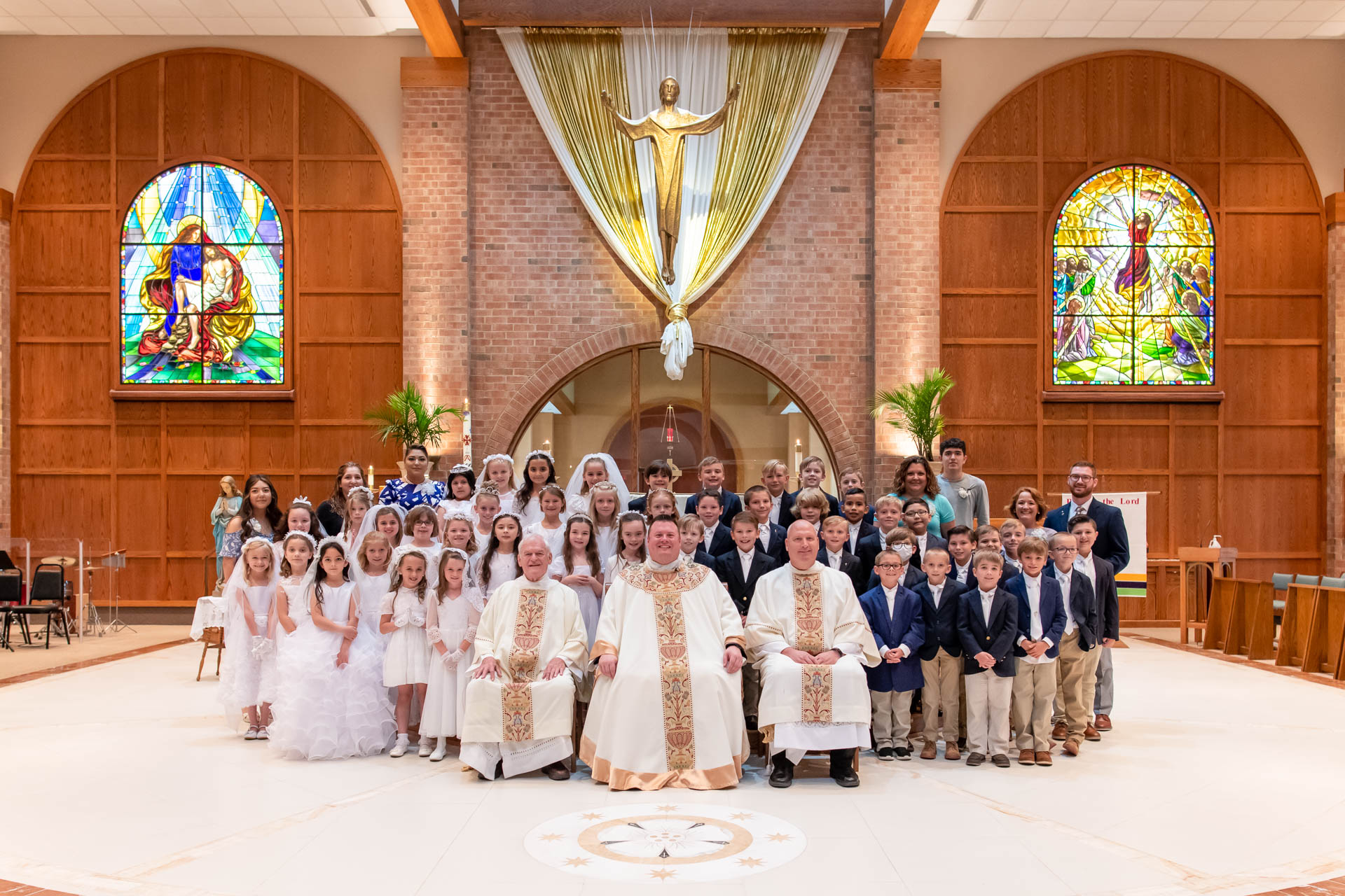 First Holy Communion Our Lady of the Lake in Hendersonville Tennessee